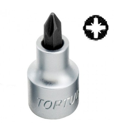 Головка с насадкой PZ1 37mm 1/4" TOPTUL BCBA08P1