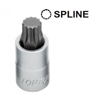 Головка с насадкой SPLINE M6 55mm 1/2" TOPTUL BCHA1606