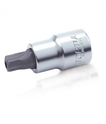 Головка с насадкой 5-гранной TORX T20 37mm 1/4" с отверстием TOPTUL BCNA0820