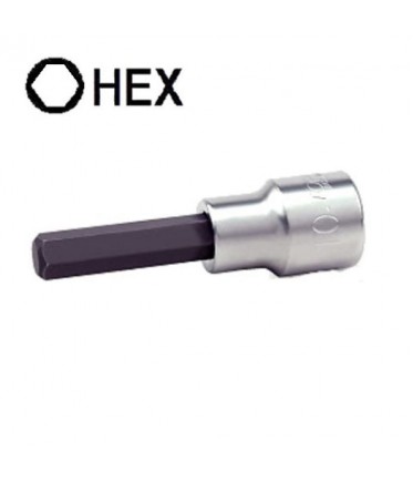 Головка с насадкой HEX 7 mm 100mm 1/2" TOPTUL BCEA1607