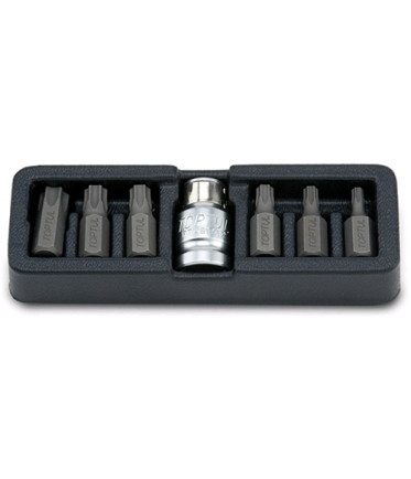 Набор бит 10мм TORX T25-T55 7ед. GAAT0705 TOPTUL
