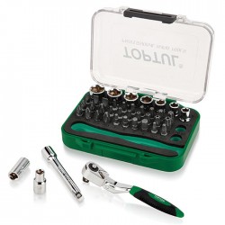Набор головок и бит 1/4" 41ед. GABW4101 TOPTUL