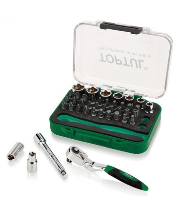 Набор головок и бит 1/4" 41ед. GABW4101 TOPTUL