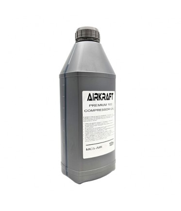 Компрессорное масло 1л AIRKRAFT Premium 100 Compressor Oil  MC5-AIR-1L