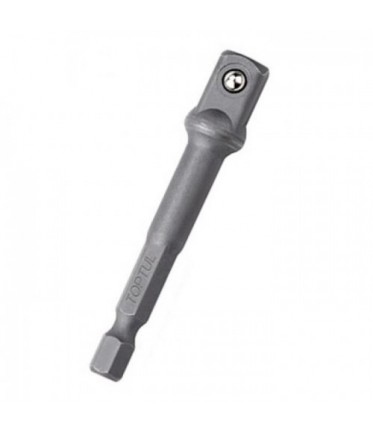 Переходник 1/4"х3/8" (6-гр. под шуруповерт Х квадрат) FPKA0812 TOPTUL