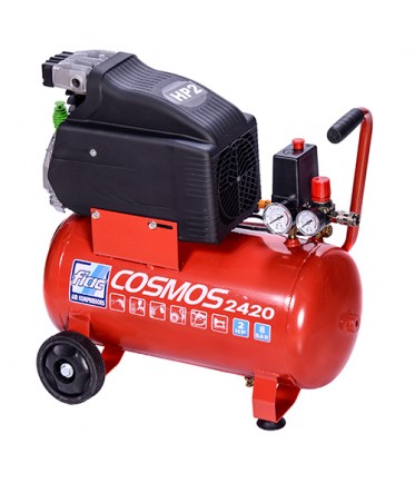 Компрессор поршневой Vрес24л COSMOS 2420 220V CE ROSSO 9995260000 FIAC