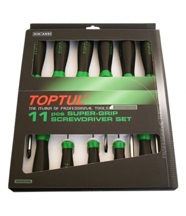 Набор отверток 11 ед. GAAE1101 TOPTUL
