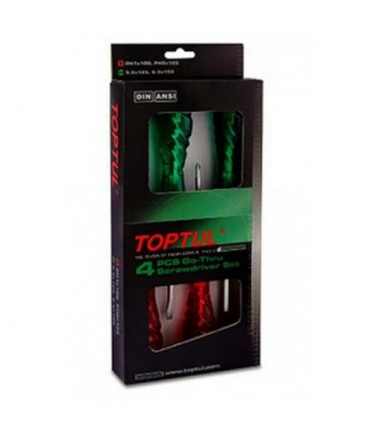 Набор отверток 4 ед. ударные SUPER GRIP GAAE0403 TOPTUL