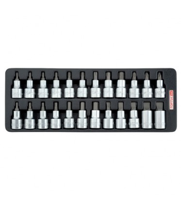 Набор бит впрес. в головку 1/2" 24ед. GAAT2402 TOPTUL