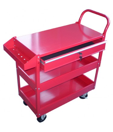 Тележка инструментальная (1секция, 3 откр. полки) GI37102 GIKRAFT