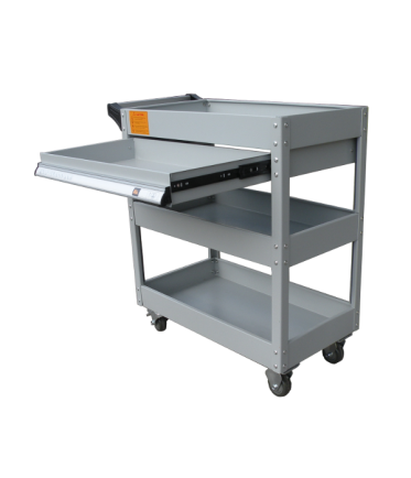 Тележка инструментальная (3 откр. полки) GI37101 GIKRAFT