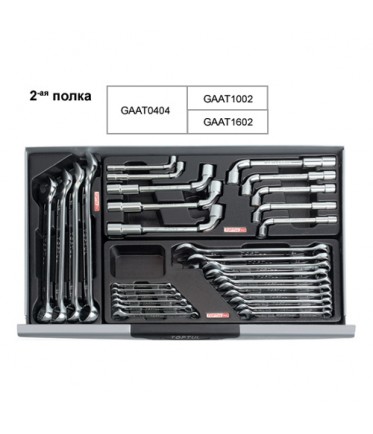 Тележка с инструментом 7секций 229ед. (Pro-Line) GCAJ0014 TOPTUL