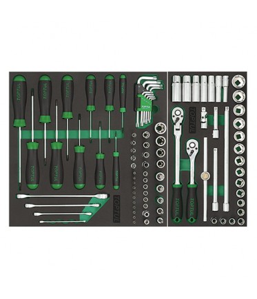 Тележка с инструментом 7екций 261ед. GV-26105 TOPTUL