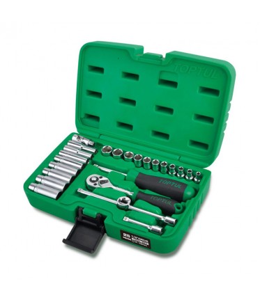 Набор инструмента 1/4" 25ед. TOPTUL GCAI2501