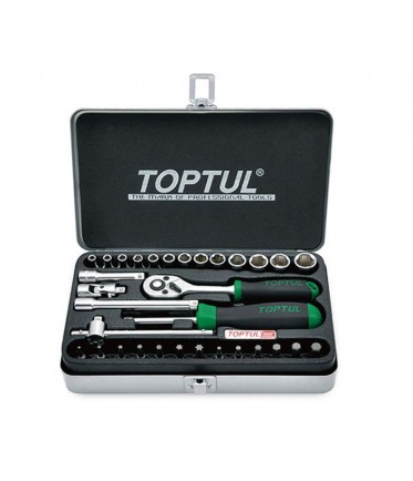 Набор инструмента 1/4" 32ед. TOPTUL GCAD3204