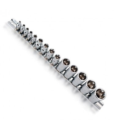 Набор головок TORX 1/4"-1/2" E4-E24 14ед. звезда Давида TOPTUL GAAR1402