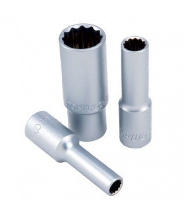 Головка торцевая длинная 1/2" 12мм 12-гранная TOPTUL BAEF1612