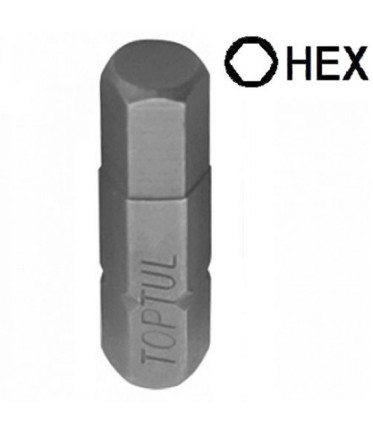Насадка 1/4" 25мм HEX 12мм TOPTUL FSDA0812 