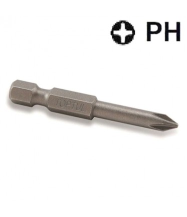 Насадка 1/4" 50мм PH1 под шуруповерт TOPTUL FSIA0801