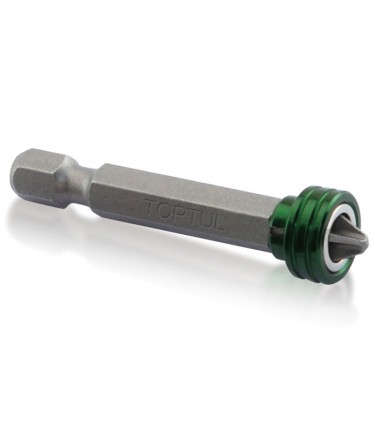 Насадка 1/4" 50мм PH2 под шуруповерт магнитная Quick Change TOPTUL FQBB0802