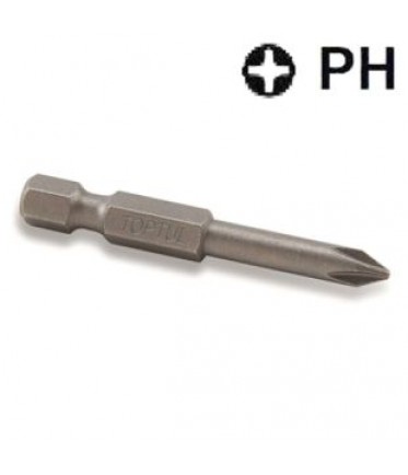 Насадка 1/4" 150мм PH2 магнитная (под шуруповерт) TOPTUL FSLC0802