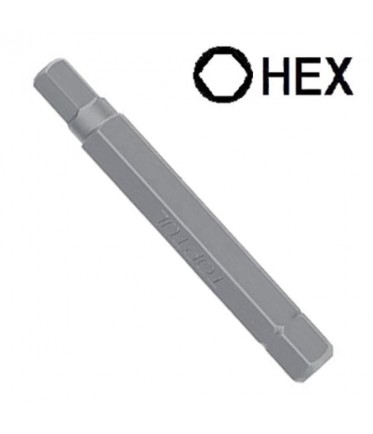 Насадка 10мм L-75мм HEX 7мм TOPTUL FSDB1207