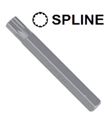 Насадка 10мм L-75мм Spline M5 TOPTUL FSFB1205