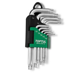 Набор Г-обр. ключей TORX T10-T50 9ед. GAAL0913 TOPTUL