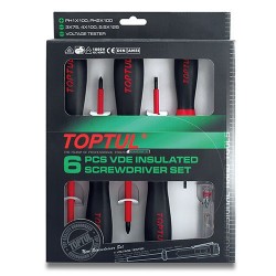 Набор отверток (1000V) 6 ед. GAAE0612 TOPTUL