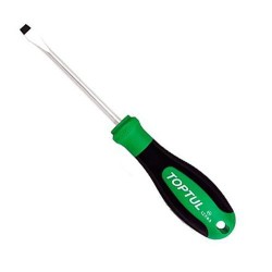 Отвертка шлицевая 6.5х100мм Anti-Slip FAAD6E10 TOPTUL