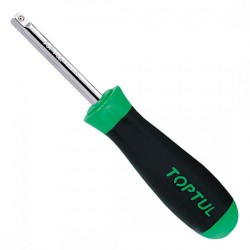 Вороток-отвертка 1/4" 150мм (резиновая ручка) CAIP0816 TOPTUL