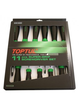 Набор отверток 11 ед. GAAE1101 TOPTUL