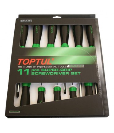 Набор отверток 11 ед. GAAE1101 TOPTUL
