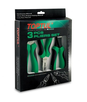 Набор пассатижей 3ед. GAAE0307 TOPTUL