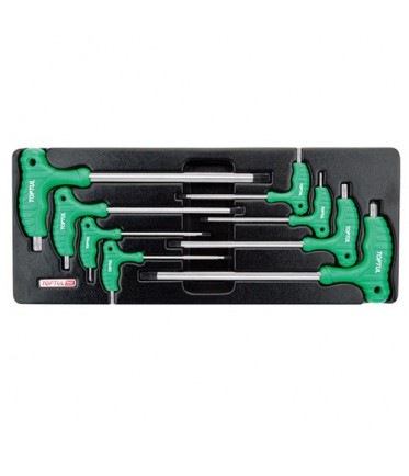 Набор ключей TORX с ручкой L-образных GAAT0804 TOPTUL