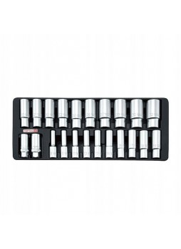 Набор головок длинных 1/2" 22ед. GAAT2202 TOPTUL