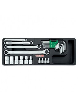 Набор инструмента TORX 23ед. GAAT2302 TOPTUL