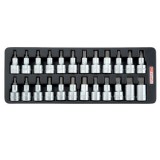 Набор бит впрес. в головку 1/2" 24ед. GAAT2402 TOPTUL