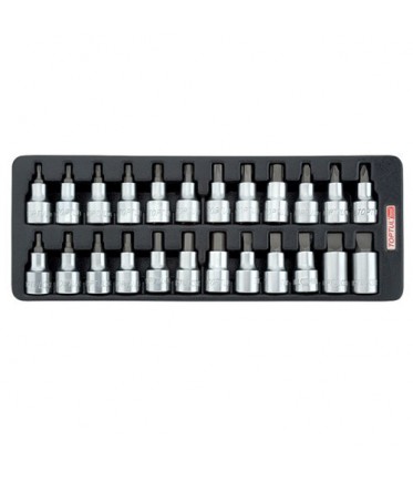 Набор бит впрес. в головку 1/2" 24ед. GAAT2402 TOPTUL