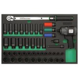 Набор головок, пневмогайковерт, динамометрический ключ GVD4602 TOPTUL