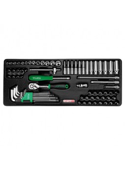 Набор инструмента 1/4" 72ед. GCAT7202 TOPTUL