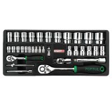 Набор инструмента 1/4" и 1/2" 34ед GCAT3401 TOPTUL