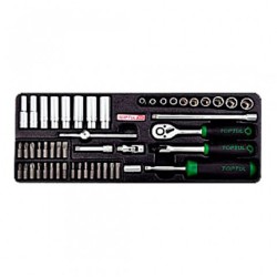 Набор инструмента 1/4" 50ед. GCAT5001 TOPTUL