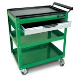 Тележка для инструмента 1секция, 3 откр. полки TCAD0101 TOPTUL