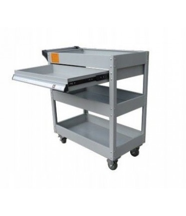 Тележка инструментальная (1секция, 3 откр. полки) GI37102 GIKRAFT