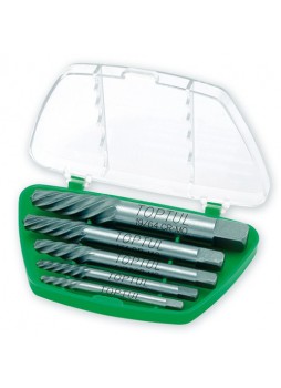 Набор экстракторов (7/64", 9/64", 5/32", 1/4", 19/64") JGAW0502 TOPTUL