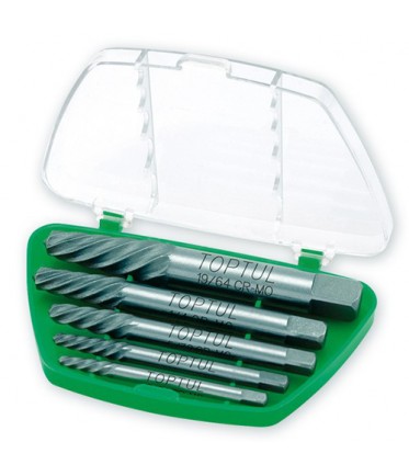 Набор экстракторов (7/64", 9/64", 5/32", 1/4", 19/64") JGAW0502 TOPTUL