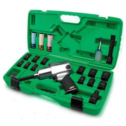 Набор пневмоинструмента 1/2" 27ед. (KAAB1660) GDAI2704 TOPTUL