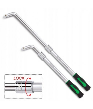 Вороток телескопический 1/2" Г-образный (угол 105°) GBAE0202 TOPTUL