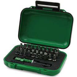 Набор бит с держателем 1/4" 31ед. GABW3102 TOPTUL 